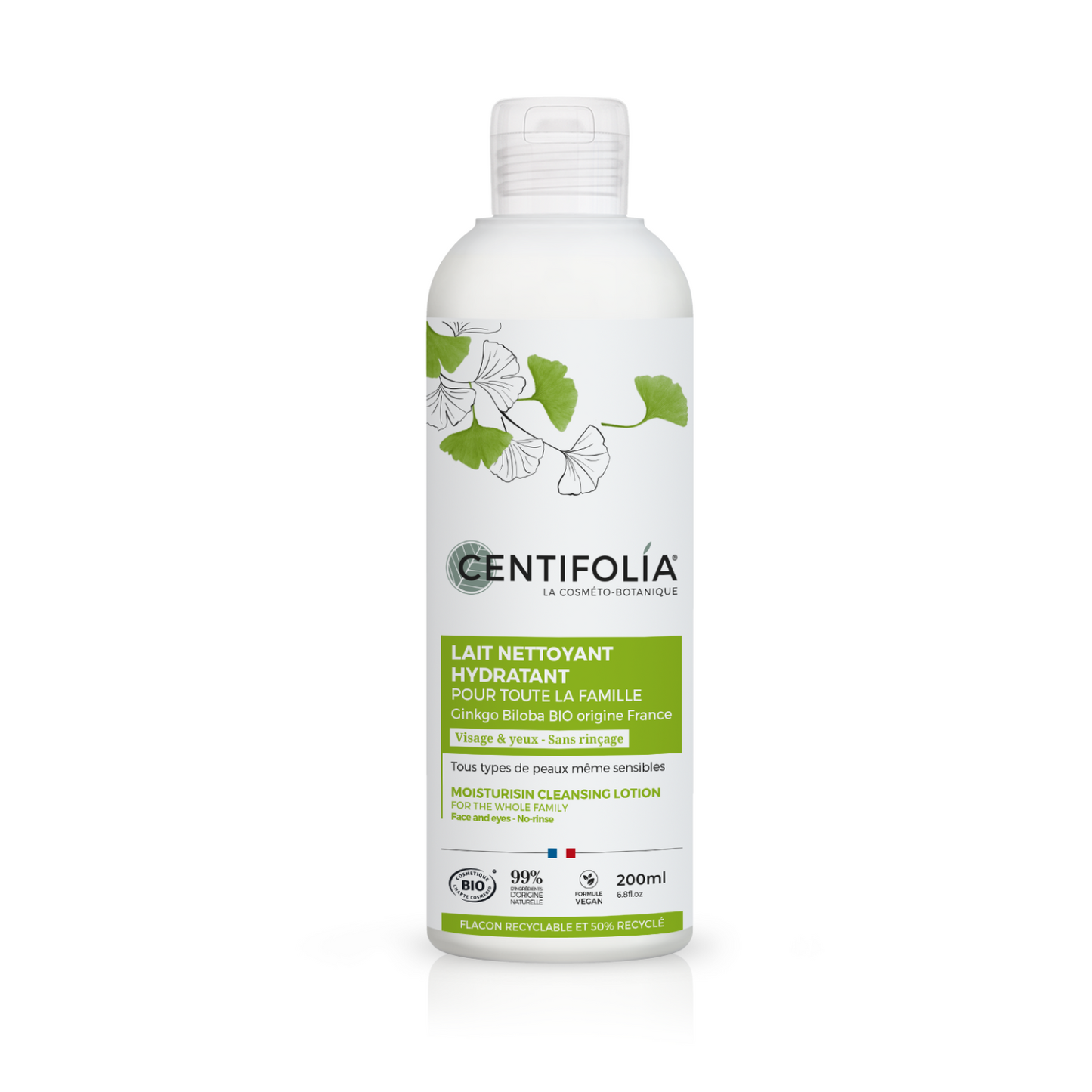 Centifolia - Moisturising cleansing lotion for the whole family - 200 ml