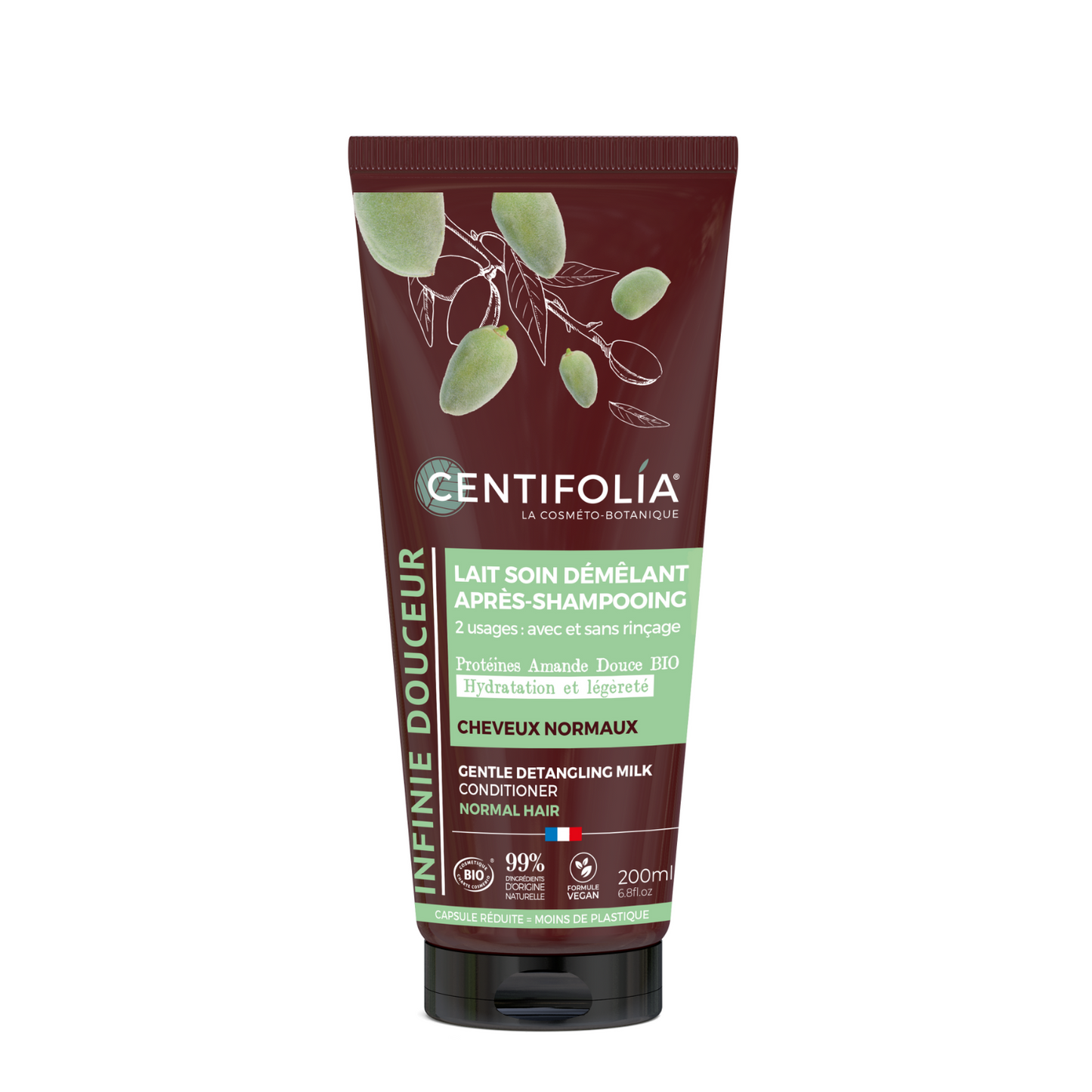 Centifolia - Gentle detangling milk no-rinse conditioner - normal hair - 200 mL