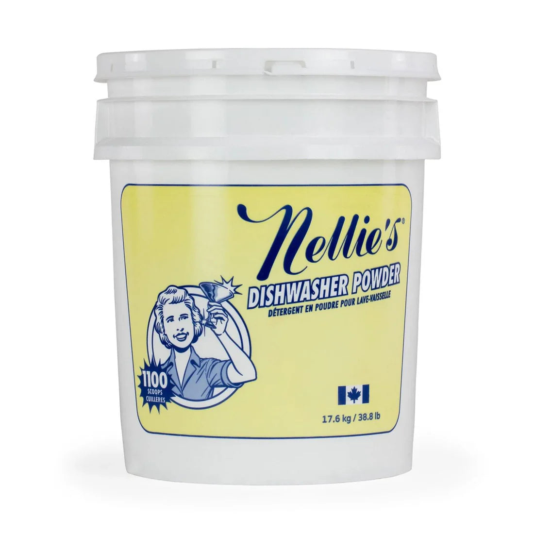 NELLIE'S * SP Dish Powder BLK, 1100 scoops