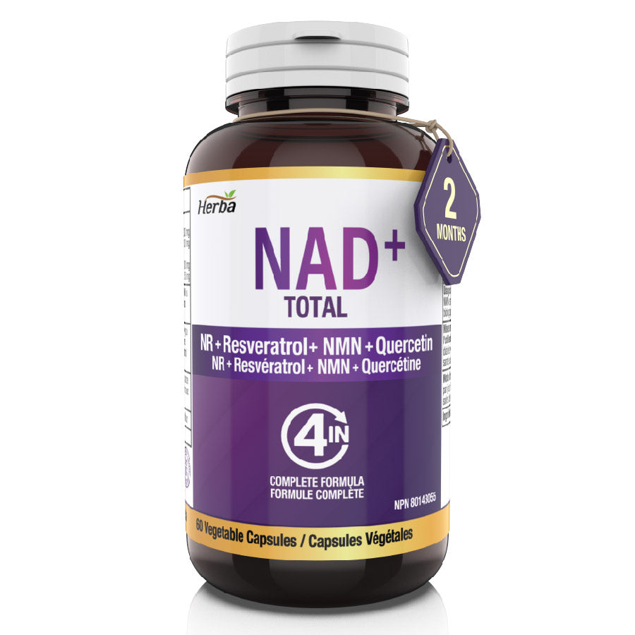 Herba NAD+ Total - 550mg - 60 Capsules