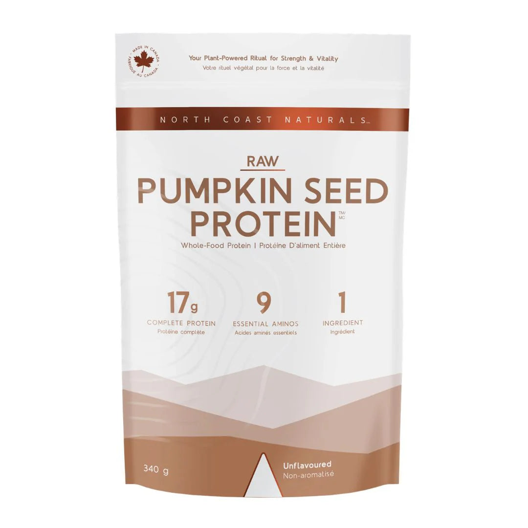 North Coast Naturals COLD PRESSED PUMPKIN PROTEIN™ Unflavoured 340 g Bag