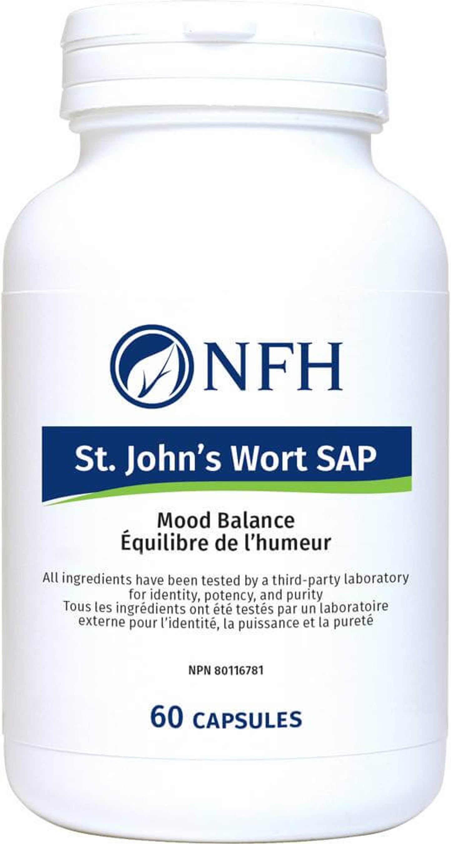 St. John’s Wort (300 mg herb top extract/capsule) 60 capsules -