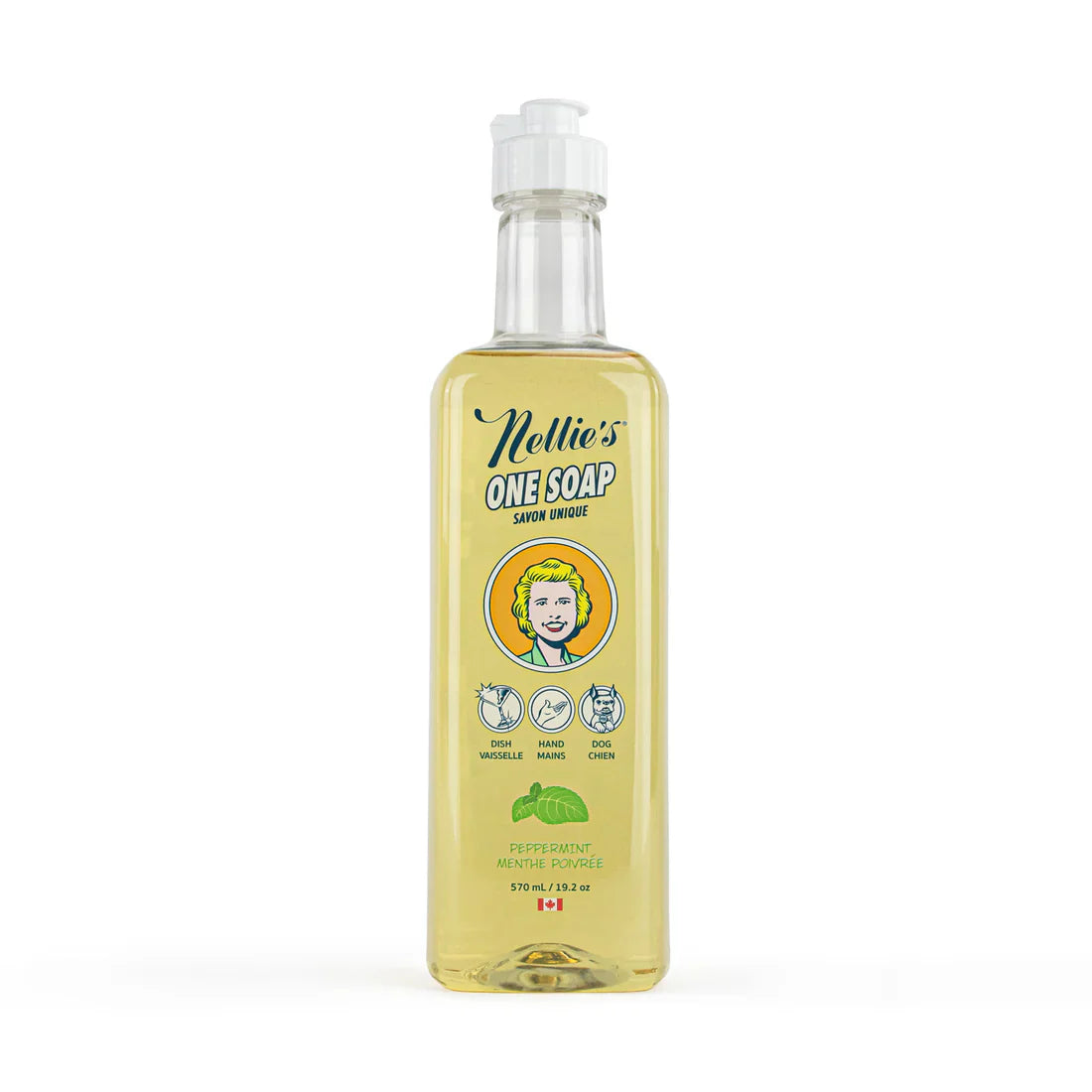 NELLIE'S * One Soap - Peppermint, 570ml