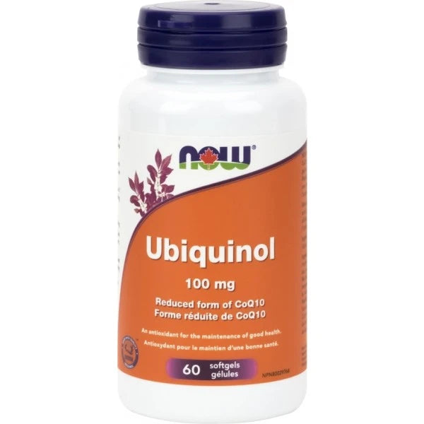 NOW - NOW UBIQUINOL 100MG 60Sgel