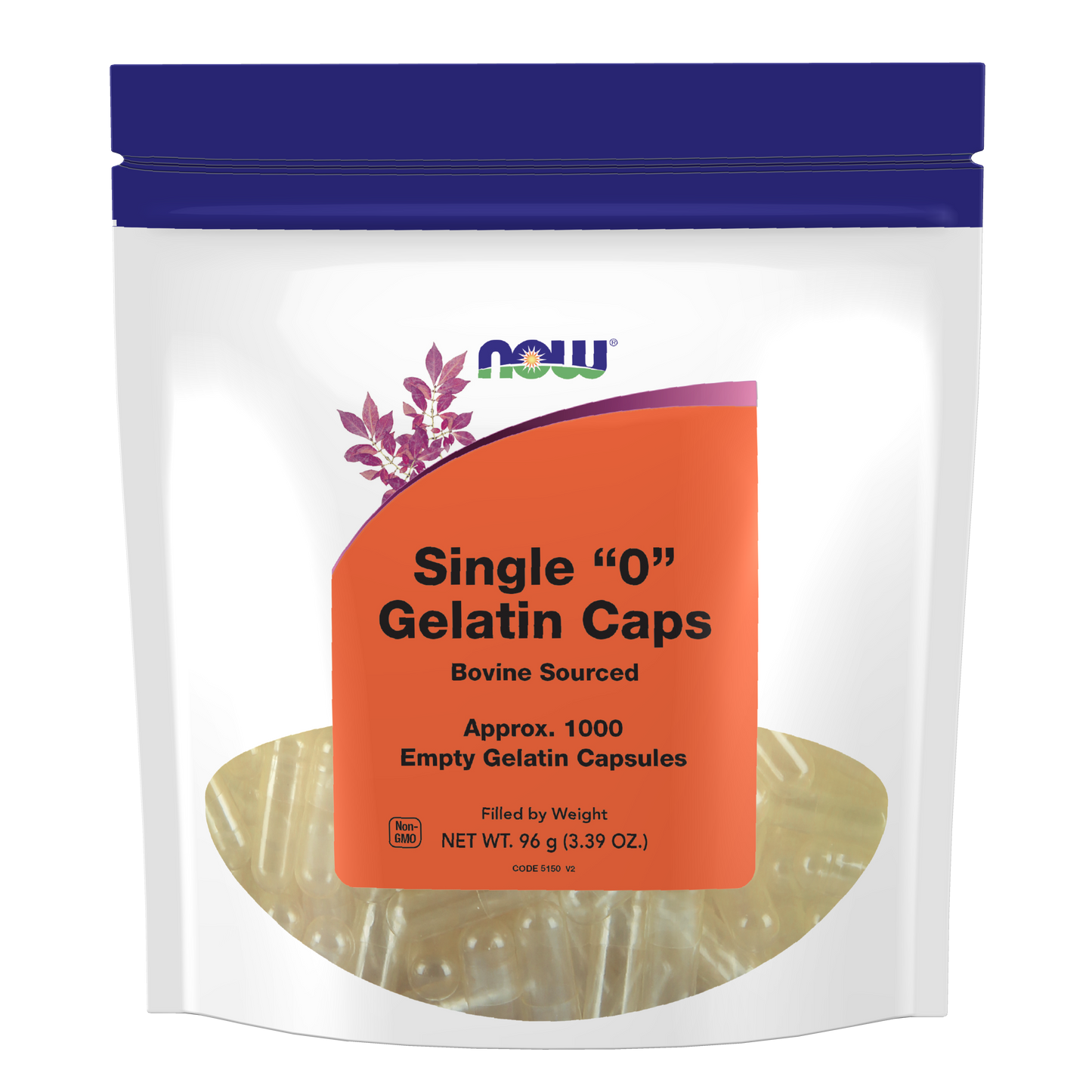 NOW Gelatin Caps '0' 1000's