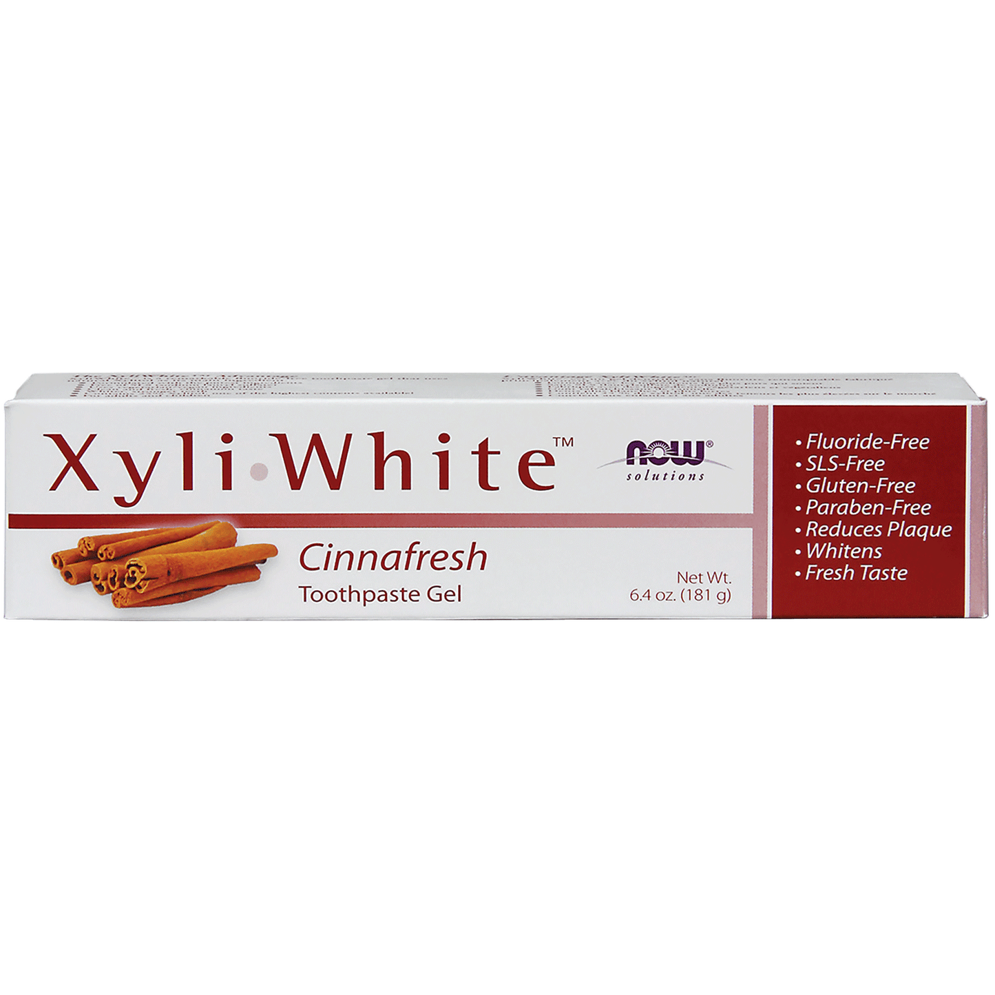 NOW Xyliwhite CinnaFresh Toothpaste Gel 181g