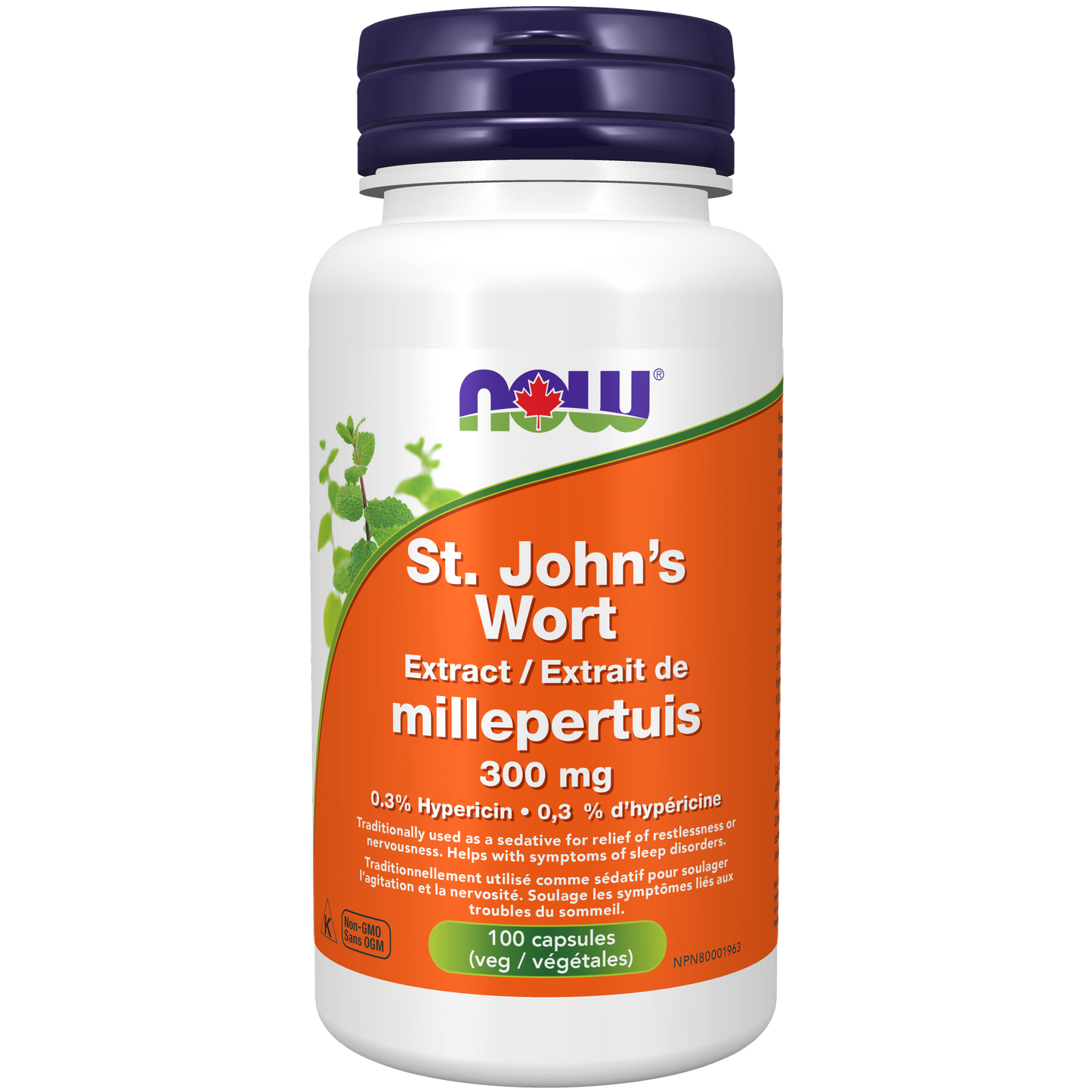 NOW St John's Wort 0.3% 300mg Ext 100cap