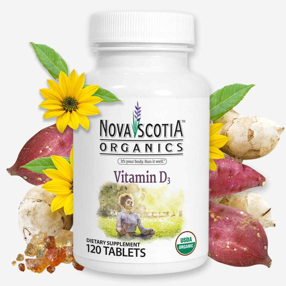 NOVA Organics - Vitamin D3 - 120 tablets