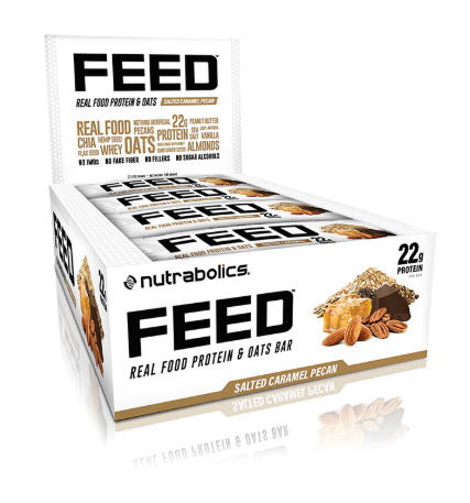 NUTRABOLICS   FEED BAR   PEANUT BUTTER CHOCOLATE   65g - 12/box