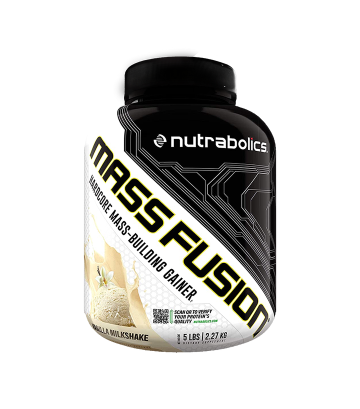 NUTRABOLICS MASS FUSION 5lbs VANILLA MILKSHAKE