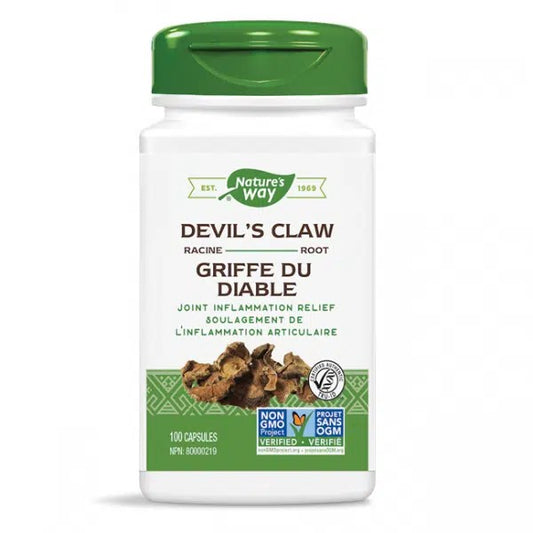 Nature's Way - Devil’s Claw Root - 100 Veg Caps