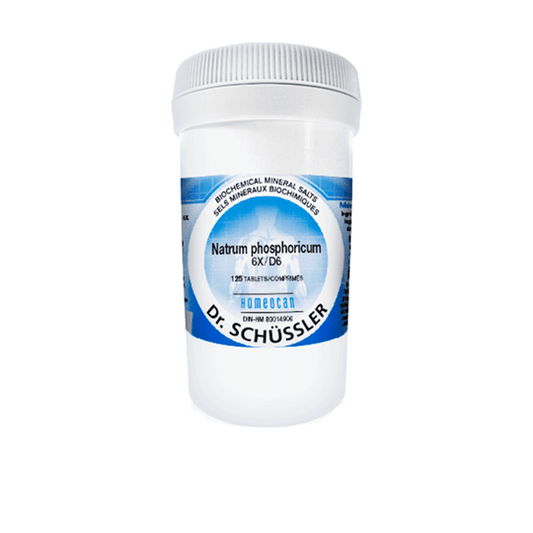 SCHÜSSLER MINERAL TISSUE SALTS    N°10 Natrum phosphoricum    NO.10-500 12X