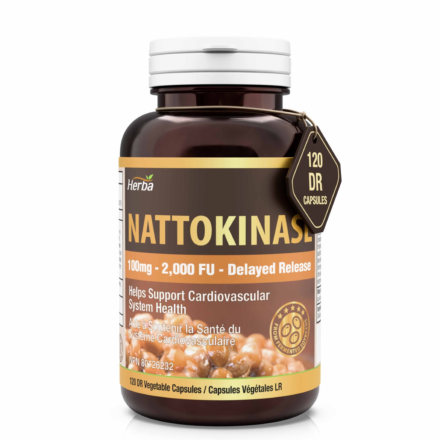 Herba Nattokinase 100mg - 120 Capsules