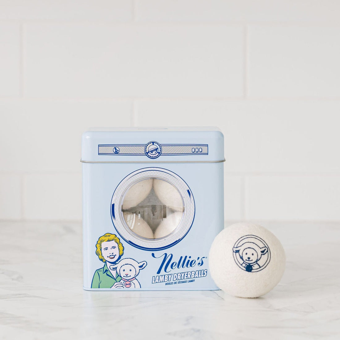 NELLIE'S *   Lamby Wool Dryerball