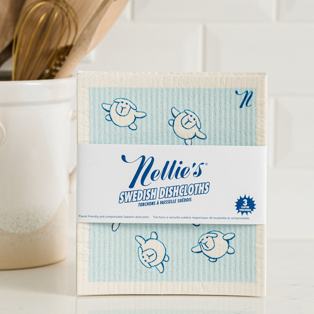 NELLIE'S * Swedish Dishcloths (3pk)