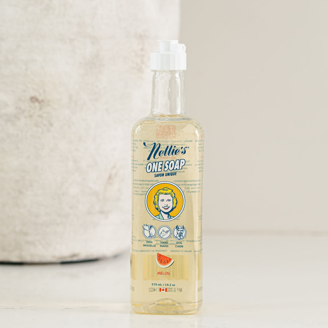 NELLIE'S *   One Soap - Melon, 570ml