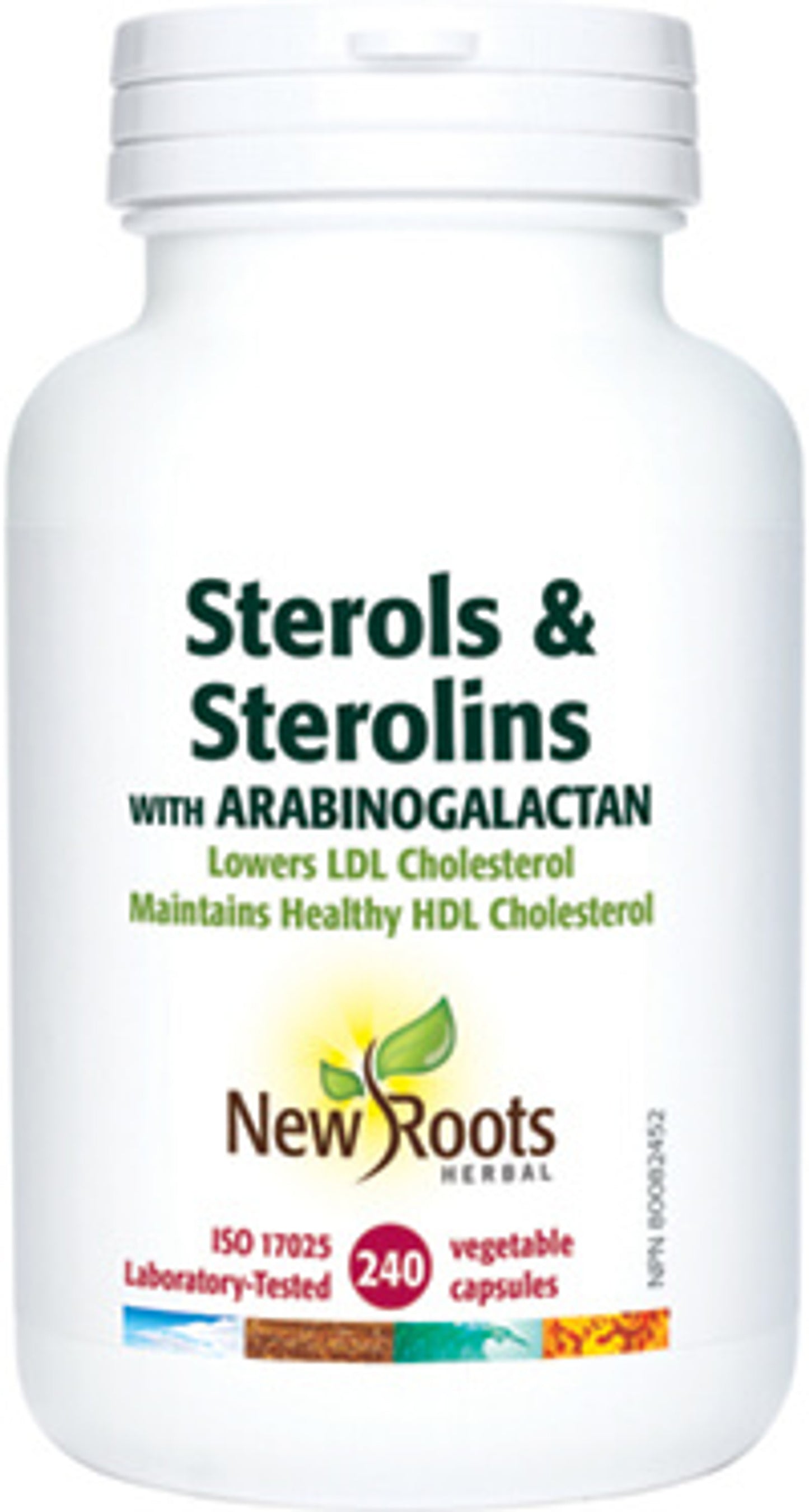 NEW ROOTS Sterols & Sterolins with Arabinogalactan 240 capsules
