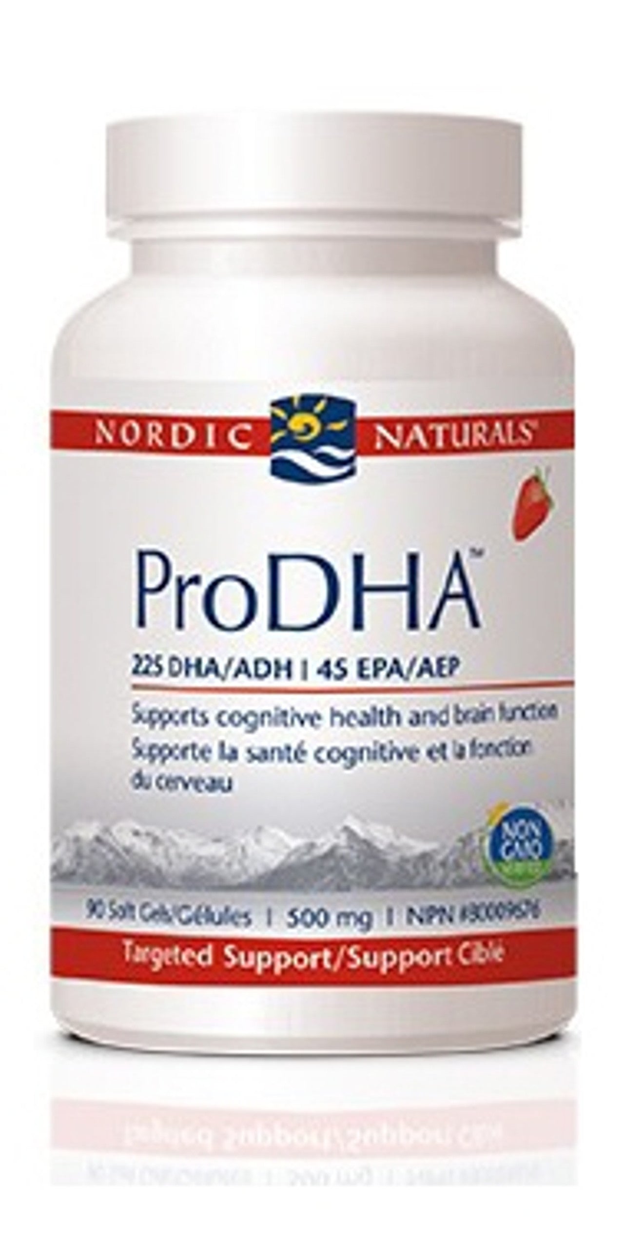 NordicNaturals_ProDHA Strawberry_90ct