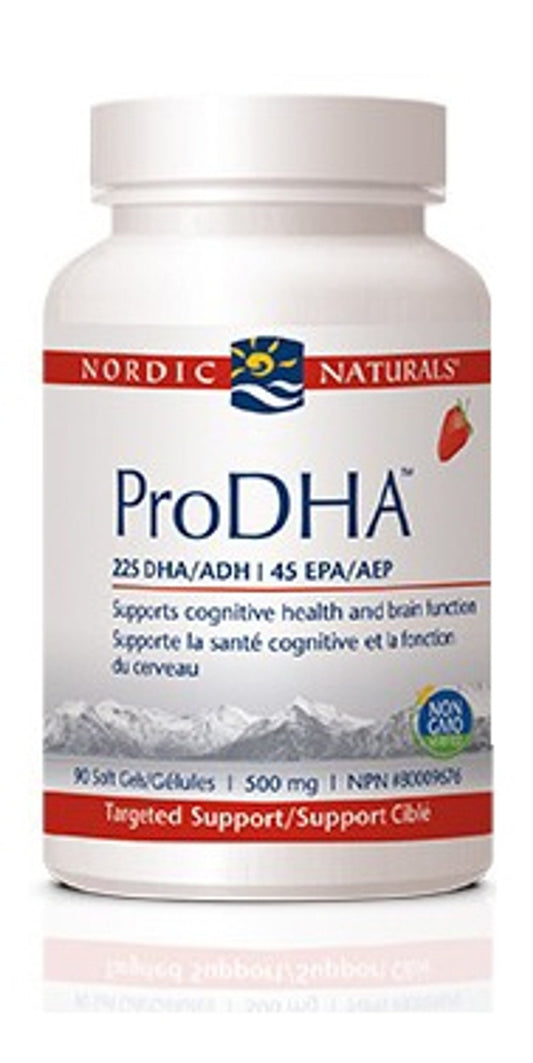 NordicNaturals_ProDHA Strawberry_90ct
