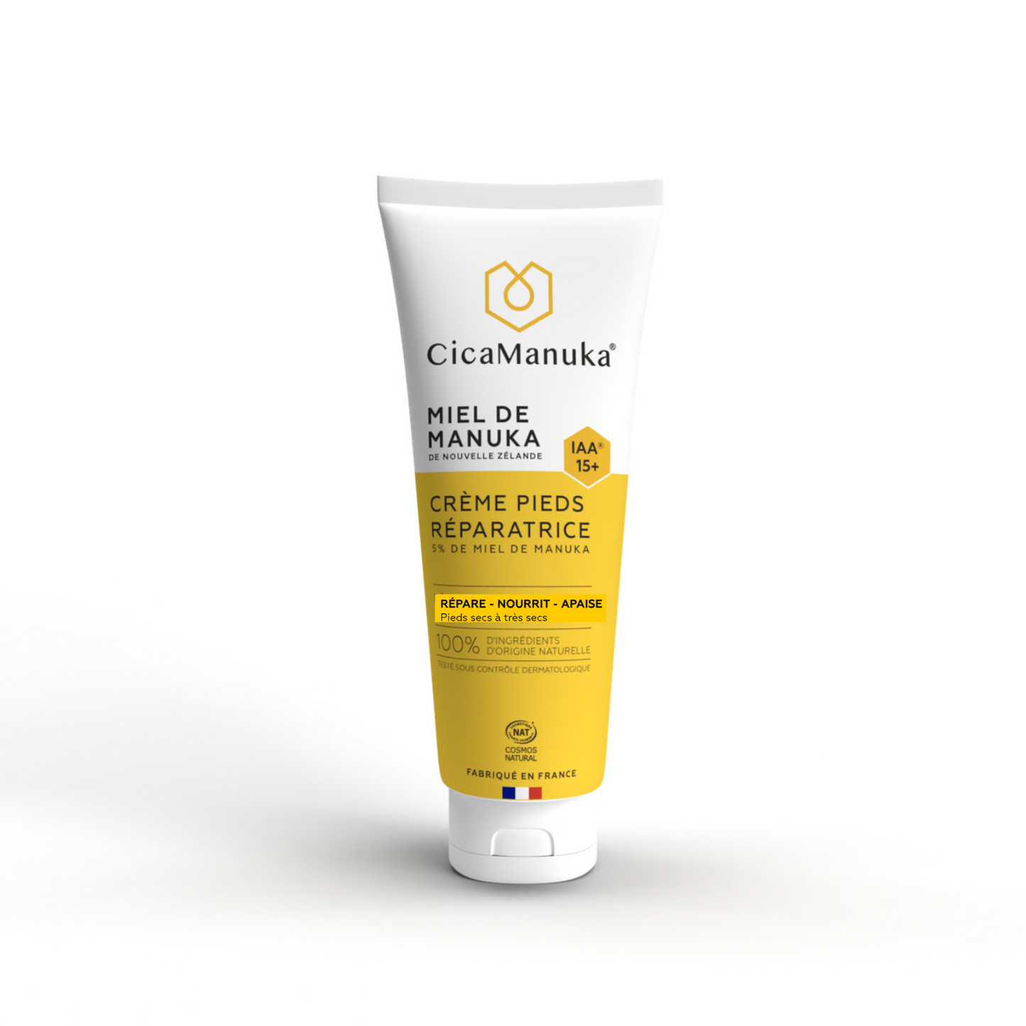 CicaManuka - Repairing foot cream 5% IAA®15+ - 75 ml