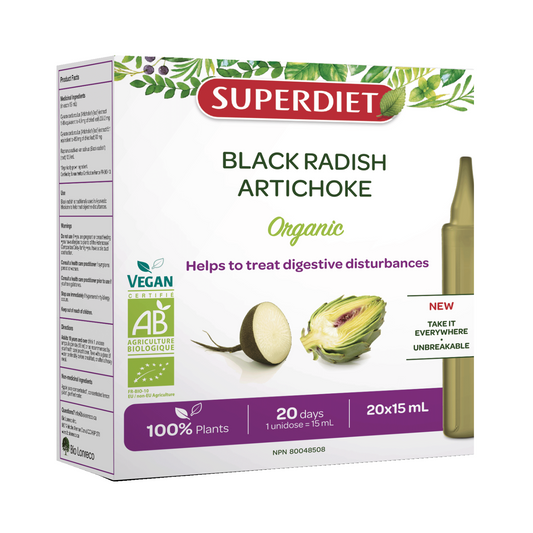 Superdiet - Black Radish Artichoke - 20 x 15 ml