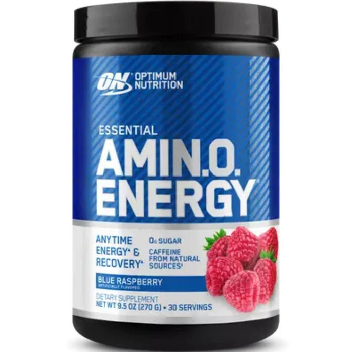 OMAHA PROTEIN POPCORN ESSENTIAL AMINO ENERGY 30srv BLUE RASPBERRY