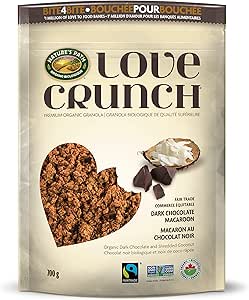 NATURE’S PATH -   Love Crunch  Dark Chocolate Macaroon,    325g