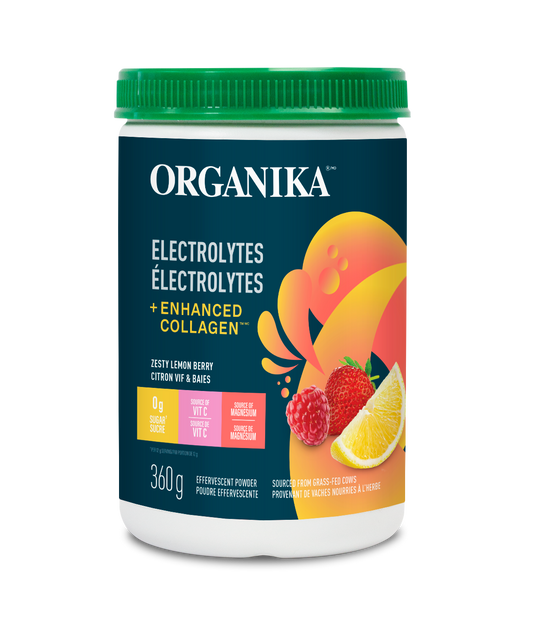 Organika   ELECTROLYTES COLLAGEN LEMONBERRY 360G