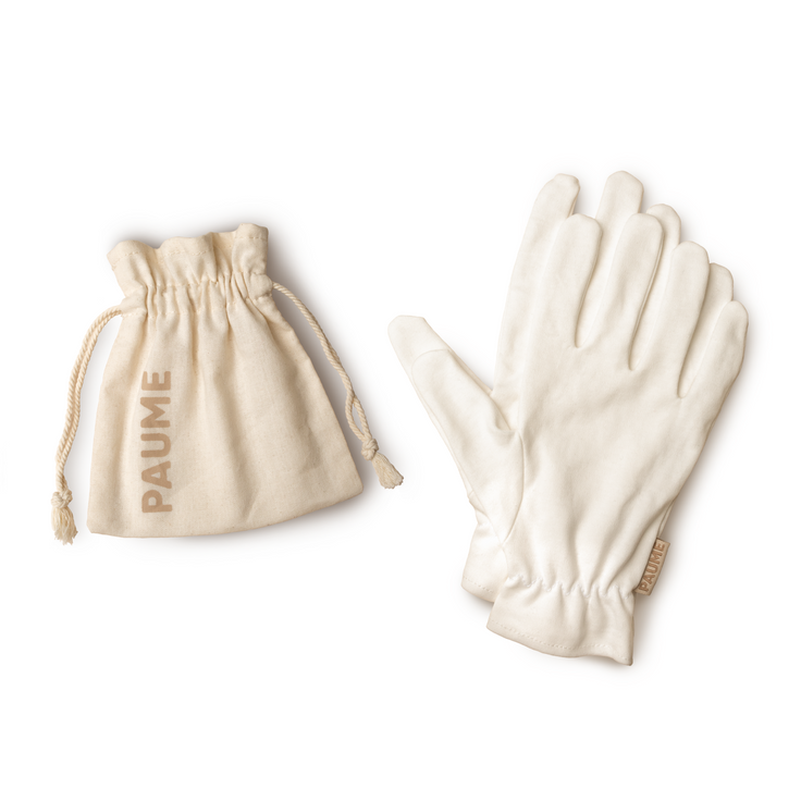 Paume 100% Cotton Overnight Hydration Gloves