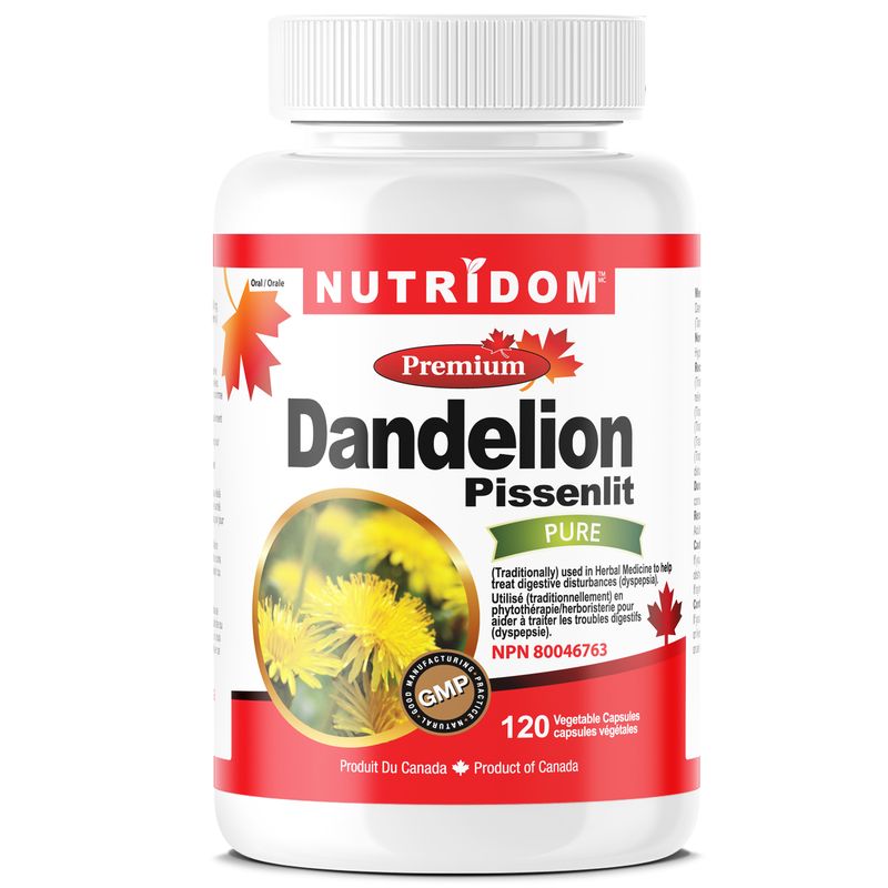 NUTRIDOM® Dandelion 120 Vcaps
