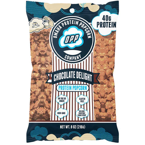 OMAHA PROTEIN POPCORN PROTEIN POPCORN MINI 108g -single CHOCOLATE DELIGHT