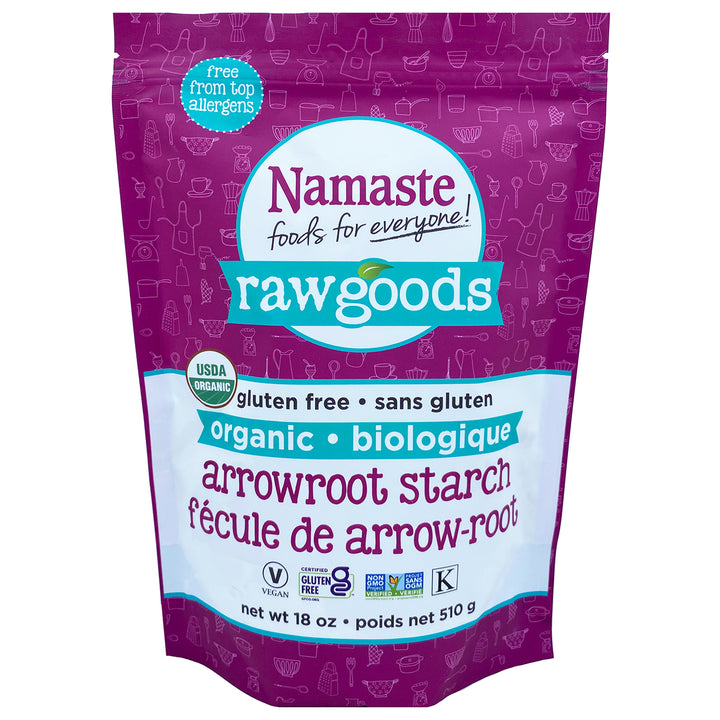 NAMASTE FOODS Org Arrowroot Starch 510g