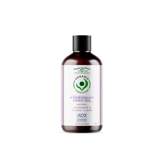 Organic Formulation - Nourishing Body Oil - Lavender & Ylang Ylang 250ml