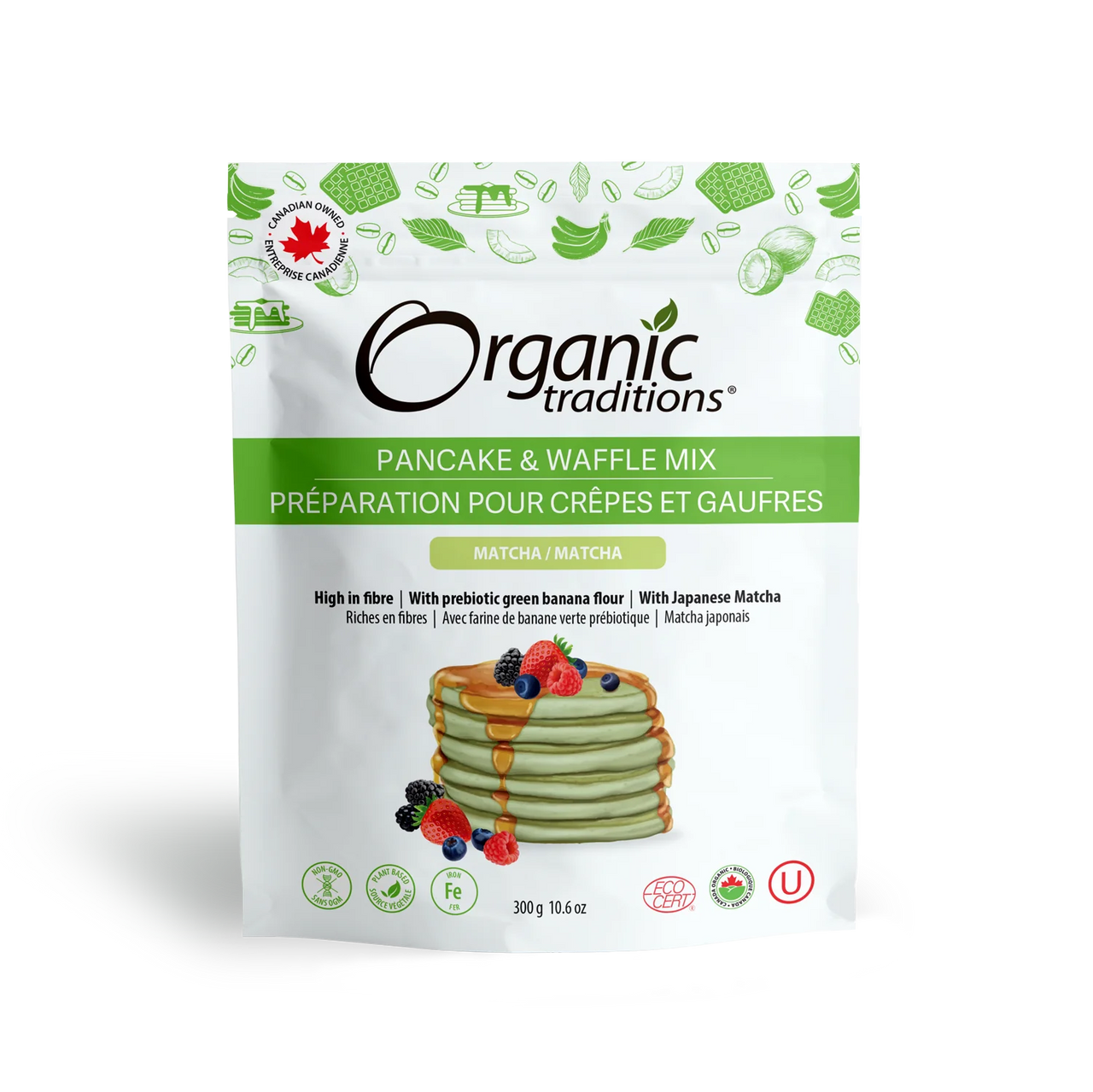 Advantage health Pancake & Waffle Mix -Matcha 300g