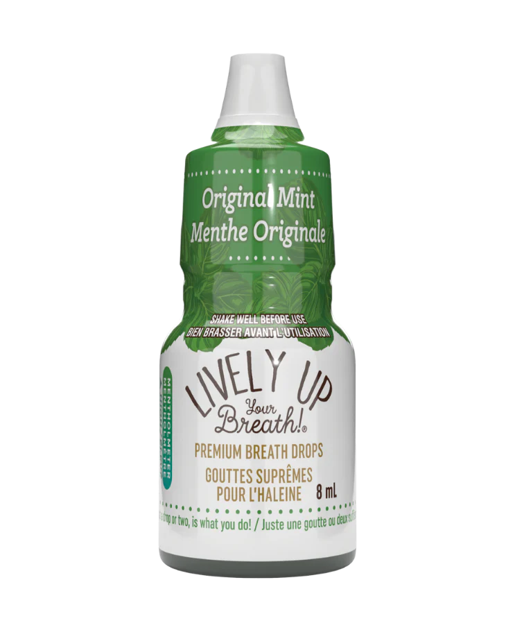 LIVELY UP YOUR BREATH Original Mint drops, 12/display