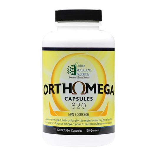 Ortho Molecular   Orthomega 820 Capsules   120 CT