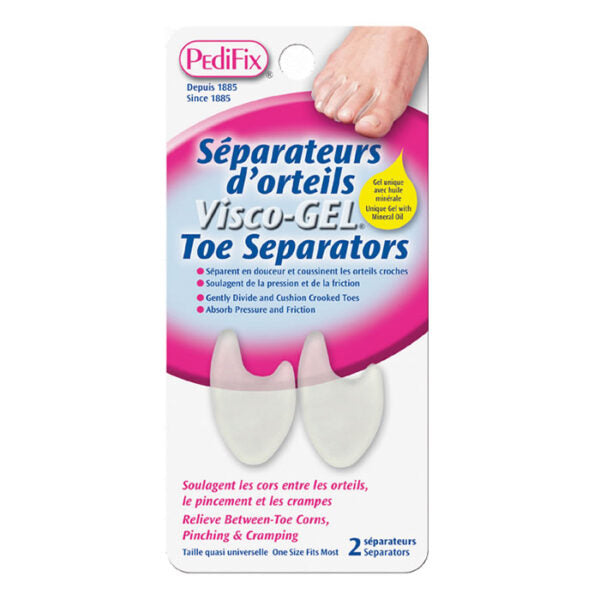 PEDIFIX VISCO GEL TOE SEPARATORS 2