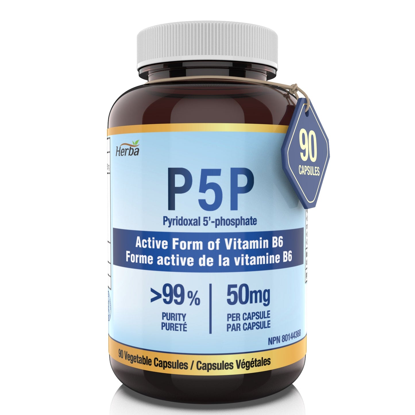 Herba P5P 50mg - 90 Capsules