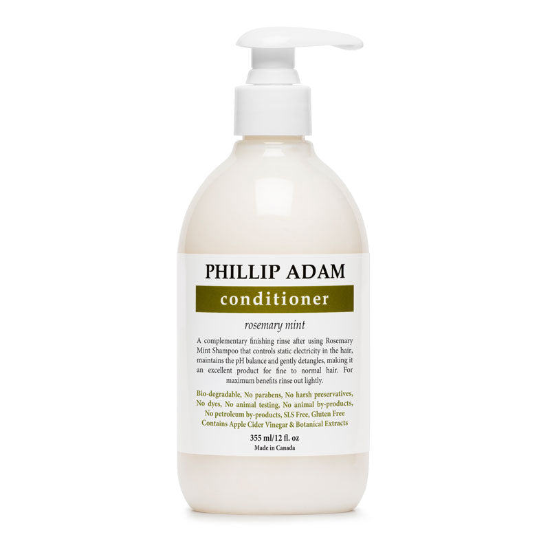 PHILLIP ADAM  - Conditioner, Rosemary Mint (vegan)    355ml