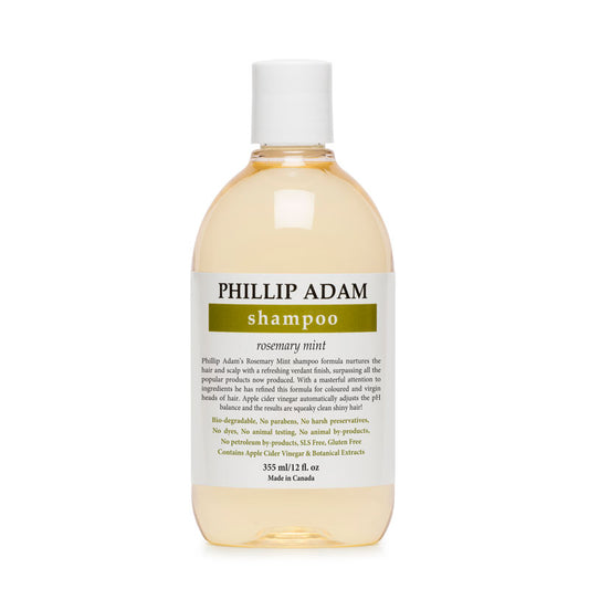 PHILLIP ADAM -   Shampoo, Rosemary Mint (vegan)    355ml