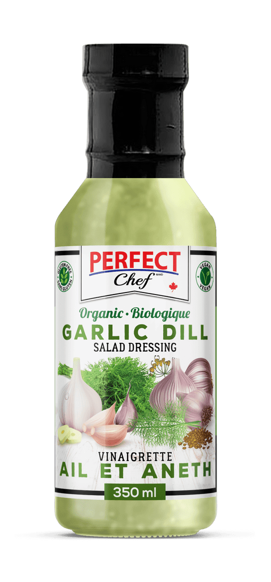 Perfect Chef   Dressing Garlic Dill Organic  350ml