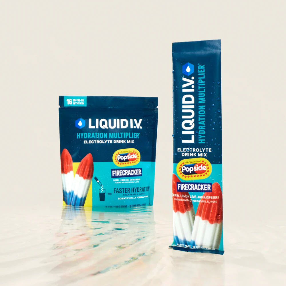 LIQUID IV ELECTROLYTE PD POPS FIRECRACK SACHET 10 POWDER PACKET