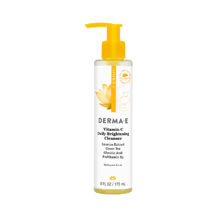 DERMA E    Vitamin C    DERMA E    Vitamin C    Daily Brightening Cleanser 175mL