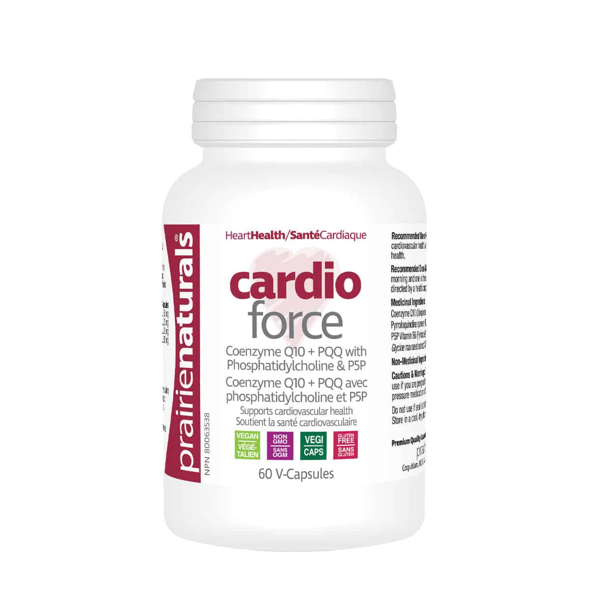 Cardio-Force Cardio Health + Mitochondrial Support - CoQ10 & PQQ