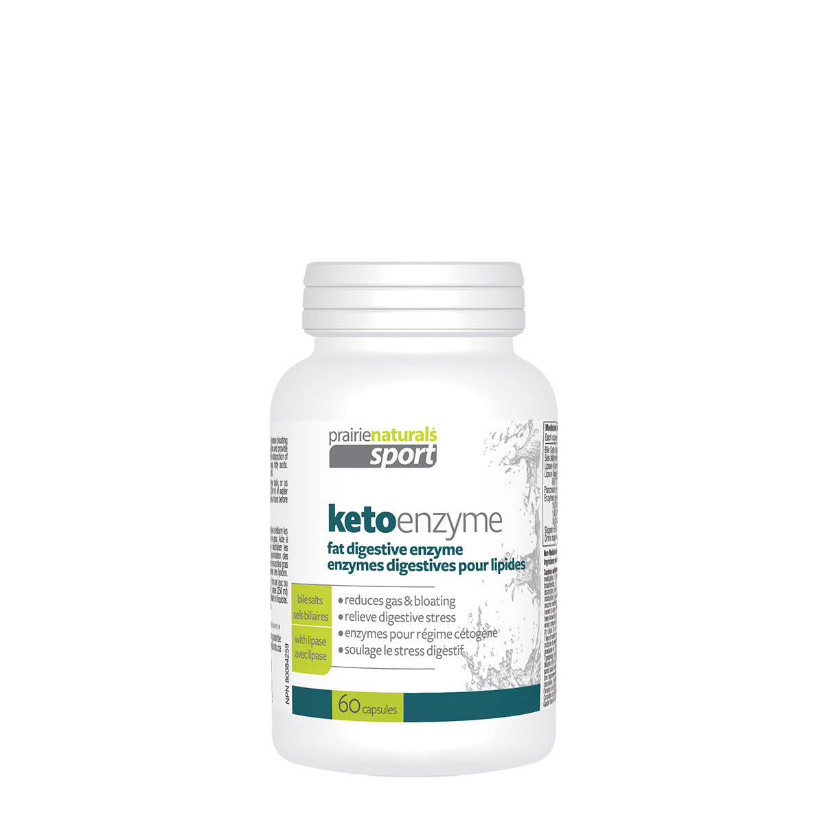 KetoEnzyme Fat-Digesting Enzyme with Lipase & Bile Salts*