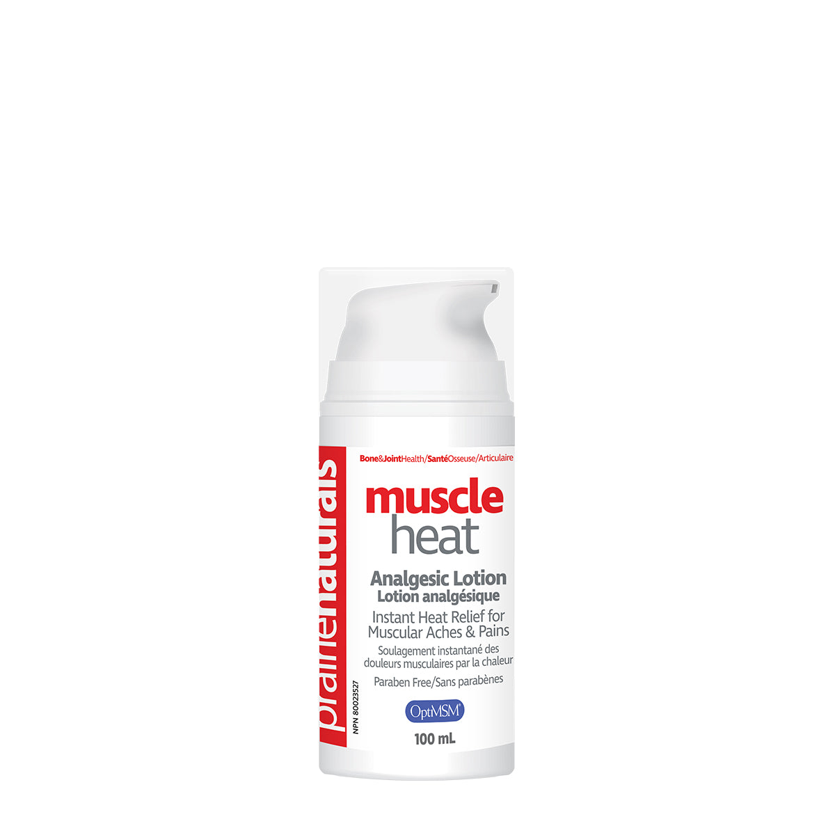 Muscle Heat with OptiMSM Instant Heat Relief Lotion for Muscles 100ml