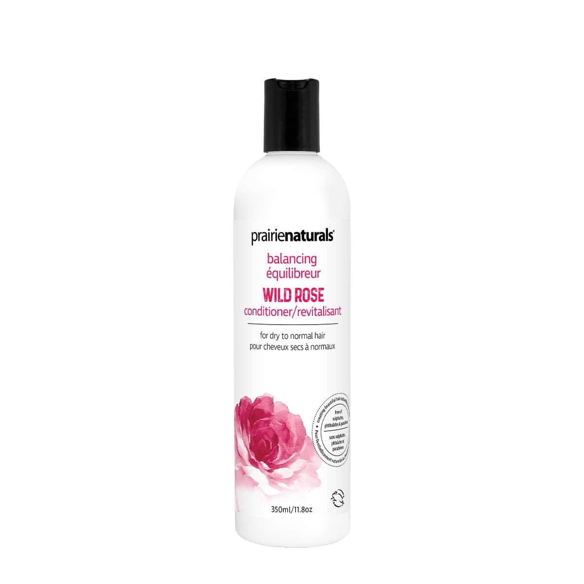 PrairieNaturals Wild Rose Moisture Balancing Conditioner 350mL