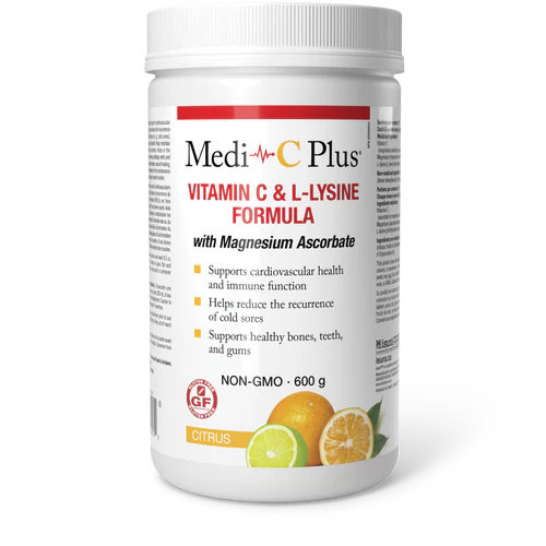 Medi~C Plus Citrus w/ Magnesium Pwd 600g