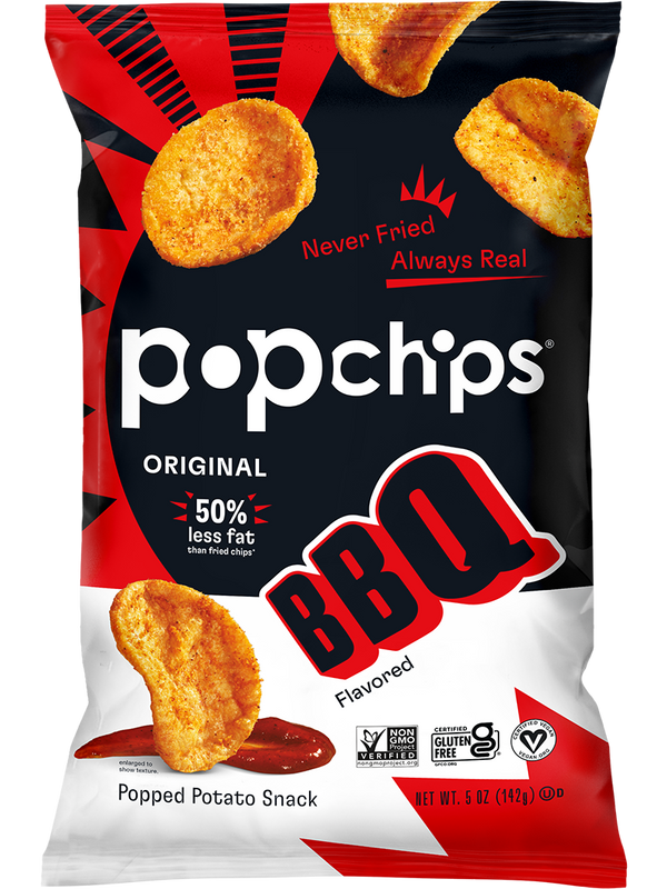 Popchips Popchips Potato Chips Flavour: Barbeque
Container Size: 142 g Case of 6