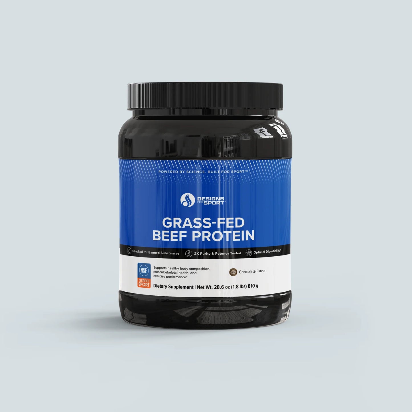 Design For Health Sport Grass-Fed Beef Protein Chocolate 810 gPowder